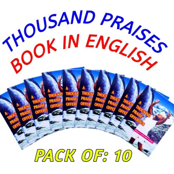 Thousand Praises Book Pack of : 10   Praises Book In English
